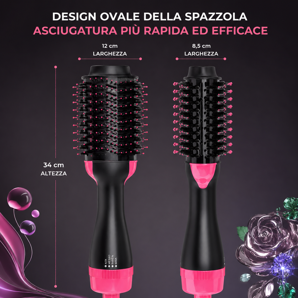 VolumiStyle-Spazzola Asciugacapelli Volumizzante