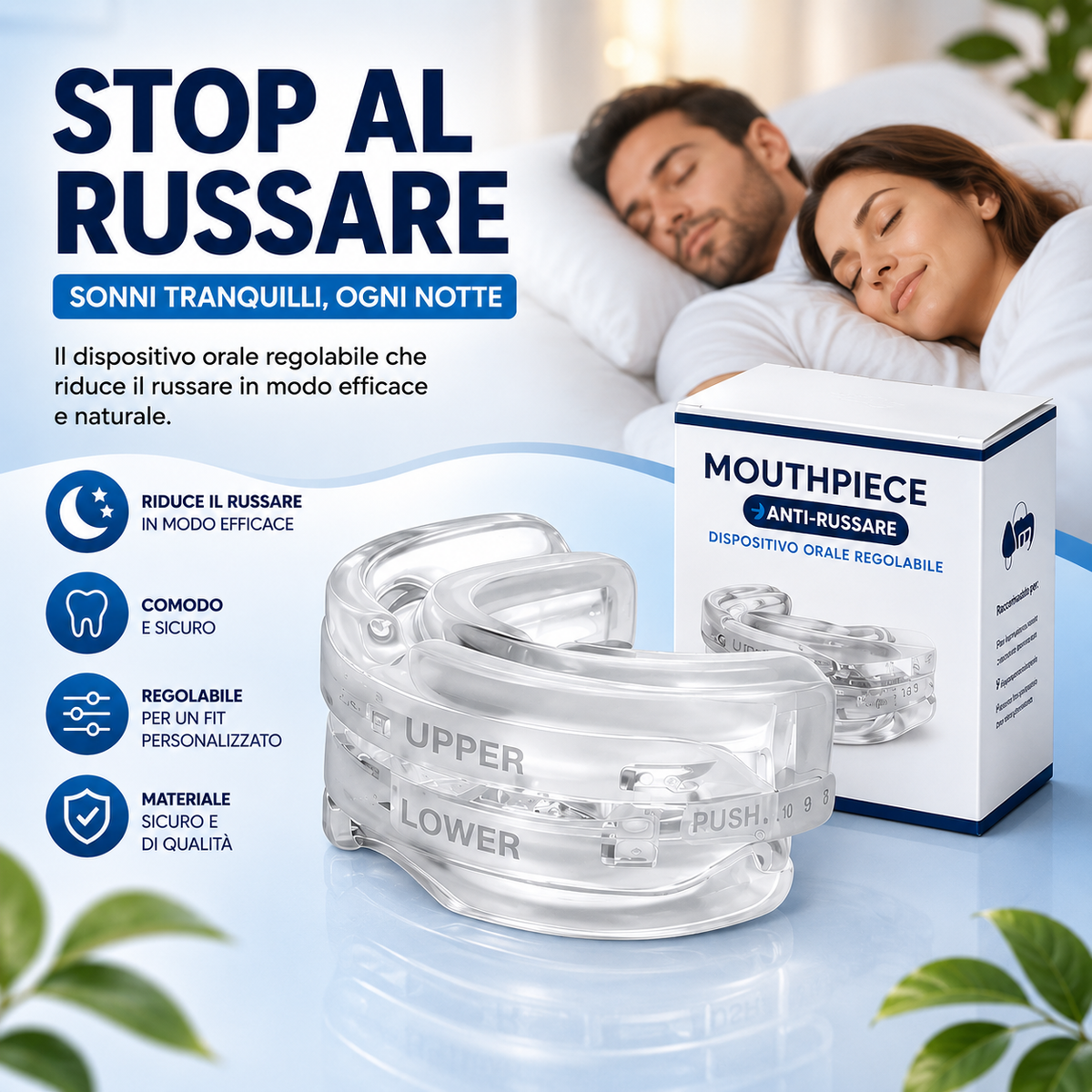 SilentSleep Pro- Dispositivo Antirussamento