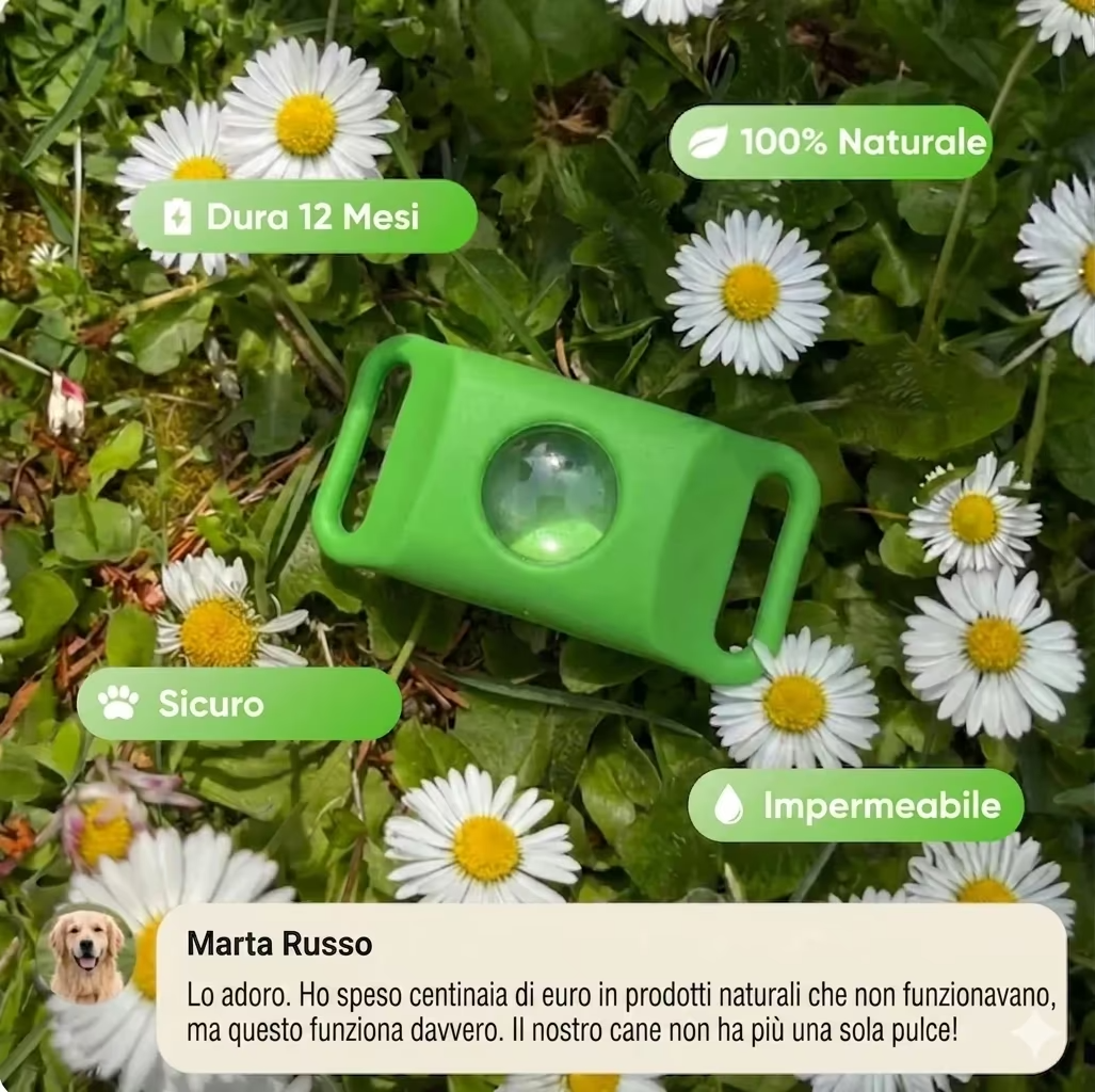 Naturapet- Collare antipulci